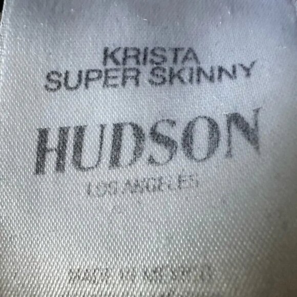 πβ¨ HUDSON Women's Low-Rise Distressed Krista Super Skinny Ankle Jeans - Sz 25 β¨ - Picture 8 of 16